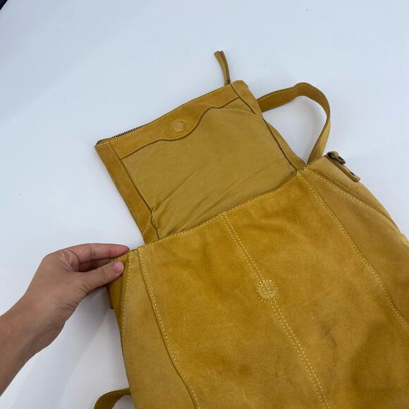 Free People Camilla Light Tan Suede Backpack main image 3